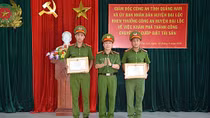 Khen thưởng lực lượng Công an khám phá nhanh nhóm đối tượng cướp giật manh động