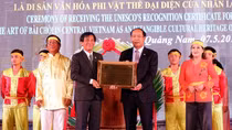Quảng Nam đón Bằng vinh danh nghệ thuật Bài chòi Trung bộ của UNESCO