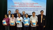 Chính phủ Hàn Quốc viện trợ 10.000 tấn gạo cho các địa phương bị thiên tai