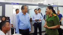 Phó Thủ tướng Trương Hòa Bình kiểm tra công tác cải cách hành chính tại Quảng Nam
