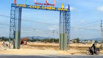 Cảnh báo việc rao bán sai quy định tại Khu phố chợ Chiên Đàn