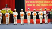 Thành lập Cơ quan Ủy ban Kiểm tra Đảng ủy Công an tỉnh Quảng Nam