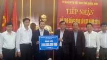 Thanh Hóa hỗ trợ Quảng Nam 1 tỷ đồng để khắc phục hậu quả mưa lũ