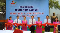 Khai trương Trung tâm báo chí Festival Di sản Quảng Nam lần thứ VI-2017