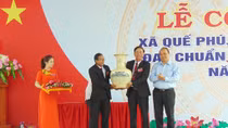 Thủ tướng Nguyễn Xuân Phúc dự lễ công bố xã Quế Phú đạt chuẩn nông thôn mới