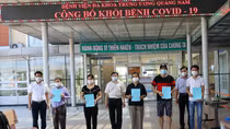 11 bệnh nhân COVID-19 tại Quảng Nam xuất viện