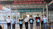 10 bệnh nhân COVID-19 tại Quảng Nam xuất viện