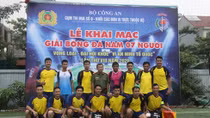 Khai mạc giải bóng đá nam Cụm thi đua số 9