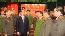 Chủ tịch nước Trần Đại Quang với Công an nhân dân