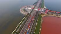 Biển Chết của Trung Quốc hút khách du lịch