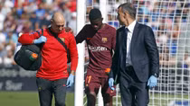 Barca "mất" Ousmane Dembele đến cuối năm
