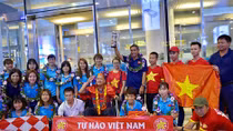 Đội tuyển nữ Việt Nam: Vinh quang ngày trở về
