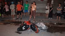 Hình ảnh tang thương vụ "xe điên" tông liên hoàn nữ công nhân môi trường tử vong