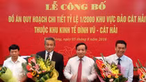 Công bố qui hoạch chi tiết đảo Cát Hải