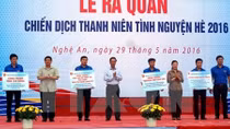 Sôi nổi các hoạt động tình nguyện tại chỗ