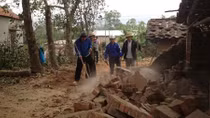 Hiến "đất vàng" làm đường giao thông
