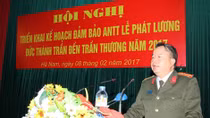 Đảm bảo ANTT tại Lễ phát lương Đức Thánh Trần