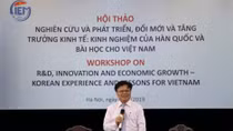 Chia sẻ kinh nghiệm về đổi mới và tăng trưởng kinh tế