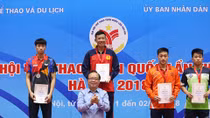 Bóng bàn Hà Nội giành 3 HCV tại Đại hội TDTT toàn quốc 2018