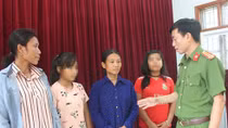 Công an Nghệ An giải thoát 2 nữ sinh lớp 9 khỏi bọn buôn người