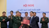 Ký kết qui chế phối hợp bảo đảm an toàn thông tin mạng