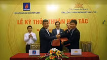 Tập đoàn Dầu khí Việt Nam và TCT Hàng không Việt Nam Ký thỏa thuận hợp tác 