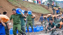 Nơi "rốn lũ" Mường La đậm dấu chân anh