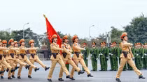 Những “hoa thép” của lực lượng Công an nhân dân