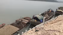  1.000m³ cát không nguồn gốc tập kết tại lưu vực sông Lam