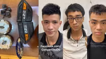 Đang bị truy nã vẫn đi “bẻ gương” ô tô