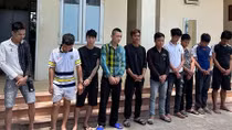Bắt 9 đối tượng tổ chức chơi ma túy trong nhà trọ