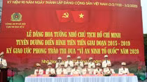 Cụm thi đua số 2 Công an TP Hà Nội tuyên dương các điển hình tiên tiến