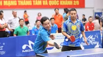 Đôi nam lãnh đạo LCH nhà báo Bộ Công an xuất sắc vào Tứ kết
