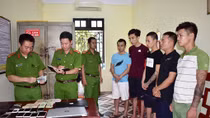 Công an huyện Nho Quan bắt nhóm đối tượng cá độ bóng đá 1 tỷ đồng