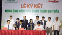 15 tập đoàn, doanh nghiệp lớn ký cam kết cung ứng nông sản an toàn