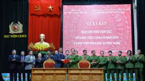 Học viện CSND và Học viện Khoa học và Công nghệ ký kết Bản ghi nhớ hợp tác