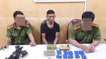 Thu giữ 4 bánh heroin, 2000 viên ma tuý tổng hợp