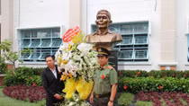 Khánh thành tượng liệt sỹ, Anh hùng LLVNND Hoàng Minh Đạo