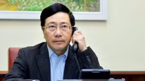 Phó Thủ tướng Phạm Bình Minh điện đàm với Ngoại trưởng Hoa Kỳ Antony Blinken