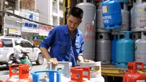 Giá gas đồng loạt giảm