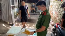 Thu giữ nửa tấn gà ủ muối nhập lậu
