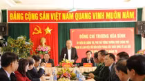 Phó thủ tướng Trương Hòa Bình khảo sát công tác phòng chống buôn lậu, gian lận thương mại tại Quảng Trị