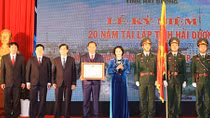 Hải Dương kỷ niệm 20 năm tái lập tỉnh