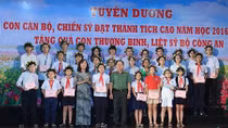 Gần 8.000 học sinh là con CBCS Công an đạt danh hiệu học sinh giỏi