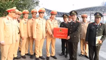 Thứ trưởng Trần Quốc Tỏ kiểm tra công tác trên cao tốc Pháp Vân-Cầu Giẽ