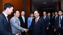 Thủ tướng tiếp một số tập đoàn tài chính, xây dựng Trung Quốc