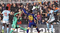 Barca chia điểm với Celta Vigo ngay trên sân nhà