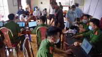 Công an Thái Nguyên đẩy nhanh cấp CCCD và tăng cường chống dịch COVID-19