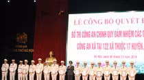Công an TP Hà Nội điều động thêm 808 Công an chính quy xuống xã