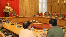 Thứ trưởng Nguyễn Văn Sơn gặp mặt một số đơn vị nhân Ngày truyền thống lực lượng CAND